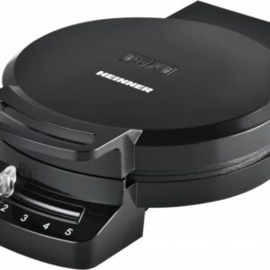 Vahvliküpsetaja Heinner HWF-F1200BK – 1200 W, 1 vahvel, must