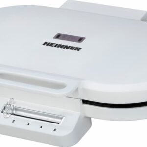 Vahvliküpsetaja Heinner HWF-F14002WH – 1400 W, 2 vahvlit, valge