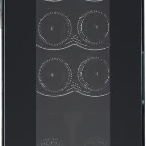 Veinikülmik Heinner HRV-A28DRM8 – 8 pudelit, 28 l, must