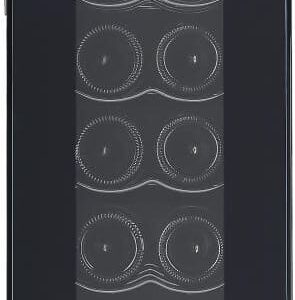 Veinikülmik Heinner HRV-A45DRM12 – 12 pudelit, 45 l, must