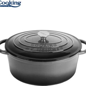 Ahjupott malmist (emailitud, ovaalne) Cooking by Heinner HR-ZVC-S26OV – 6 l, 33 × 26,5 cm
