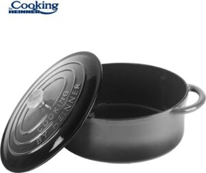 Ahjupott malmist (emailitud, ovaalne) Cooking by Heinner HR-ZVC-S26OV – 6 l, 33 × 26,5 cm