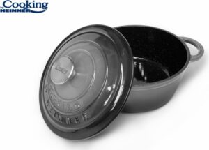 Ahjupott malmist (emailitud) Cooking by Heinner HR-ZVC-S26 – 4,8 l, Ø26 cm