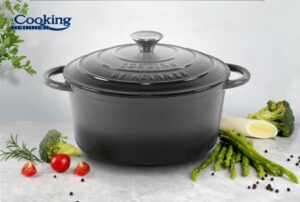 Ahjupott malmist (emailitud) Cooking by Heinner HR-ZVC-S26 – 4,8 l, Ø26 cm