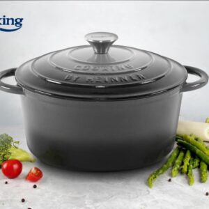 Ahjupott malmist (emailitud) Cooking by Heinner HR-ZVC-S26 – 4,8 l, Ø26 cm