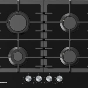 Integreeritav gaasipliidiplaat 4 põletiga, 60 cm, HBH-M421IRFGBK, Heinner