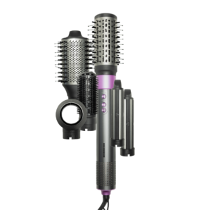 Juuksestyler kuumõhuhari komplekt 1300–1500 W, BLDC, hall/lilla, HAS-Y15BLDC-GY6, Heinner