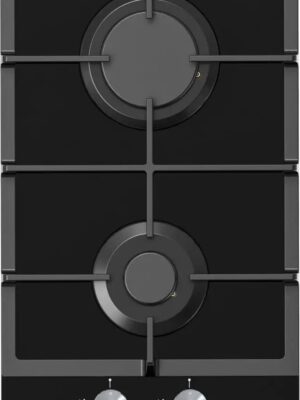 Integreeritav gaasipliidiplaat 2 põletiga, HBH-M302FGBK, Heinner