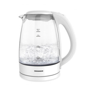 Veekeetja HEINNER HEK-2200GWH – 2200W, 1.7L, klaasist