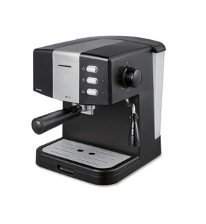 Kohvimasin Heinner HEM-850BKSL, 850 W, 1,5 L, must-hõbedane