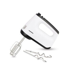 Käsimikser HEINNER HM-400WHBK – 400W, 6 kiirust + Turbo