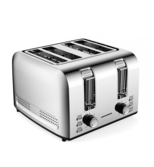 Röster Heinner HTP-4S1500SS – 1500W, 4 viilu, roostevaba teras