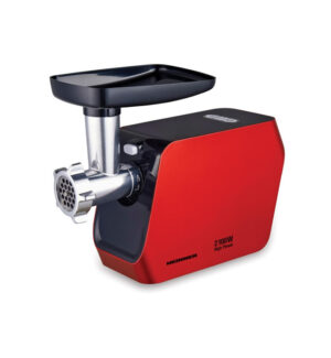 Hakklihamasin Heinner MG-2100RD – 2100 W, 1,8 kg/min, punane