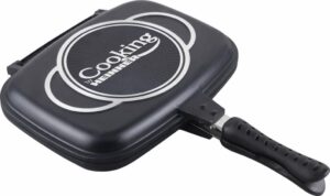 Kahepoolne grillpann 32 × 24 cm, mittenakkuv, alumiinium, HR-SCO-A0232A, Heinner