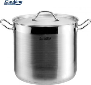 Pott 16 L, 30 cm, roostevaba teras, klaaskaas, HR-RW-16, Heinner