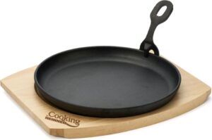 Steigipann serveerimisalusega 22 cm, malmist, HR-YT-912, Heinner