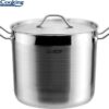 Pott 13.5 L, 28 cm, roostevaba teras, HR-RW-135, Heinner