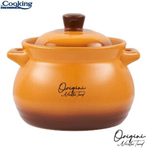 Keraamiline pott 2 L, 12 cm, kaanega, HR-FJ-020, Heinner