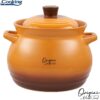 Keraamiline pott 4.5 L, 17 cm, kaanega, HR-FJ-052, Heinner
