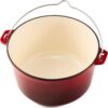 Ahjupott malmist 5 L, 25 cm, emailkattega, ilma kaaneta, HR-HYCC-25P, Heinner