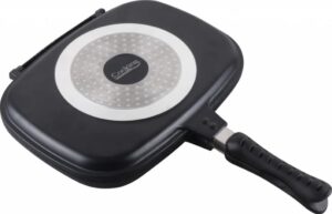 Grillpann kahepoolne 32 × 24 cm, alumiinium, kaanega, HR-SCO-A0232I, Heinner